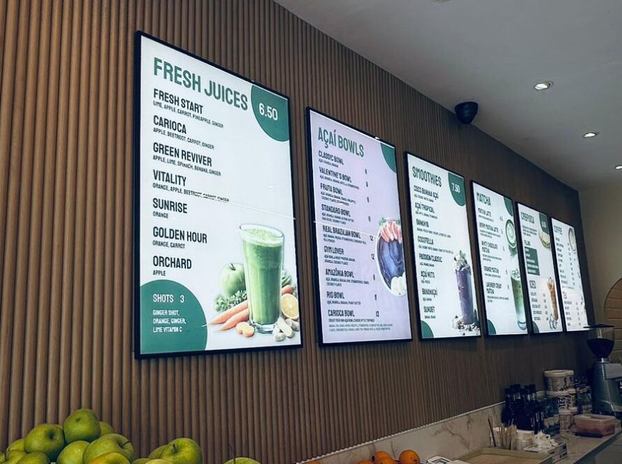 Light Box Menu