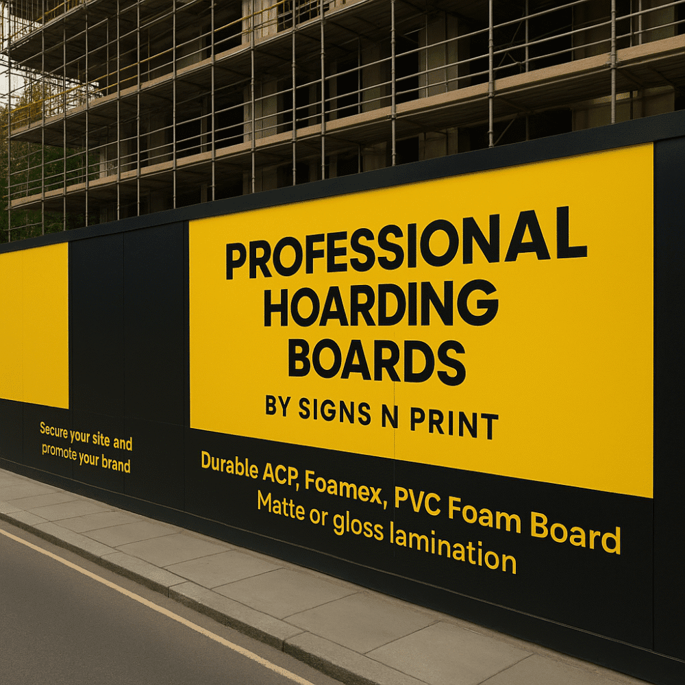 Construction & Outdoor Signage