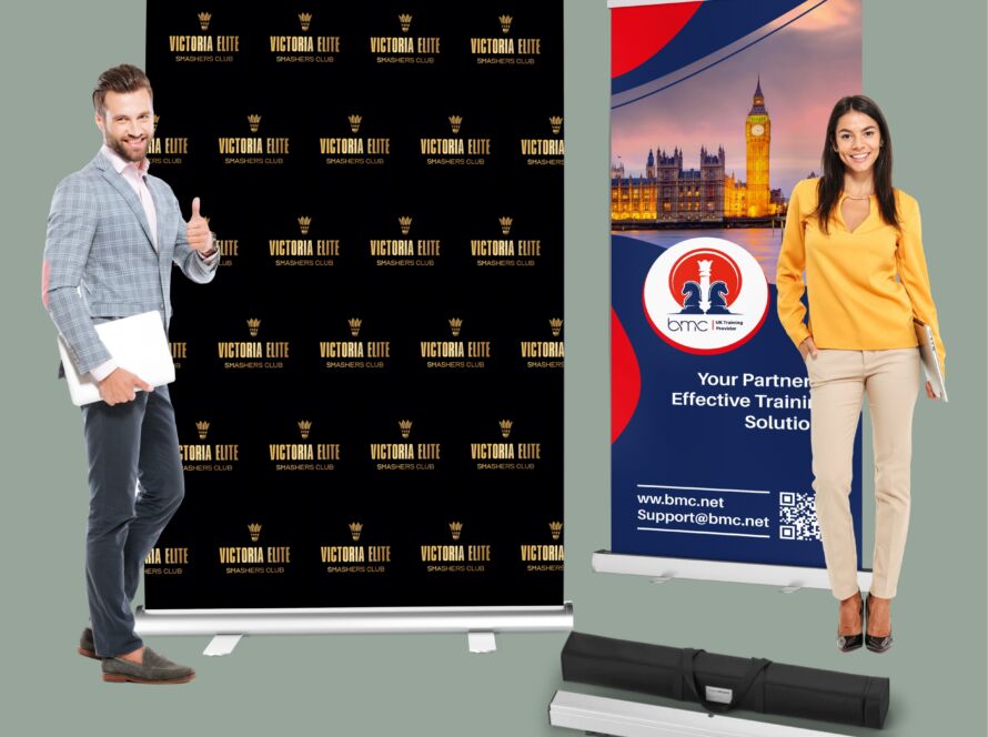 rollup banner fast service