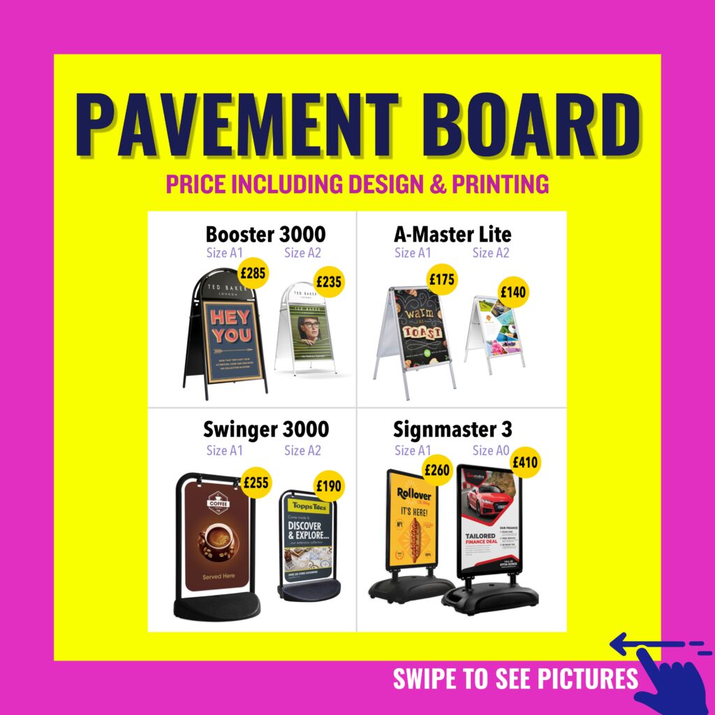 Pavement Street Signs