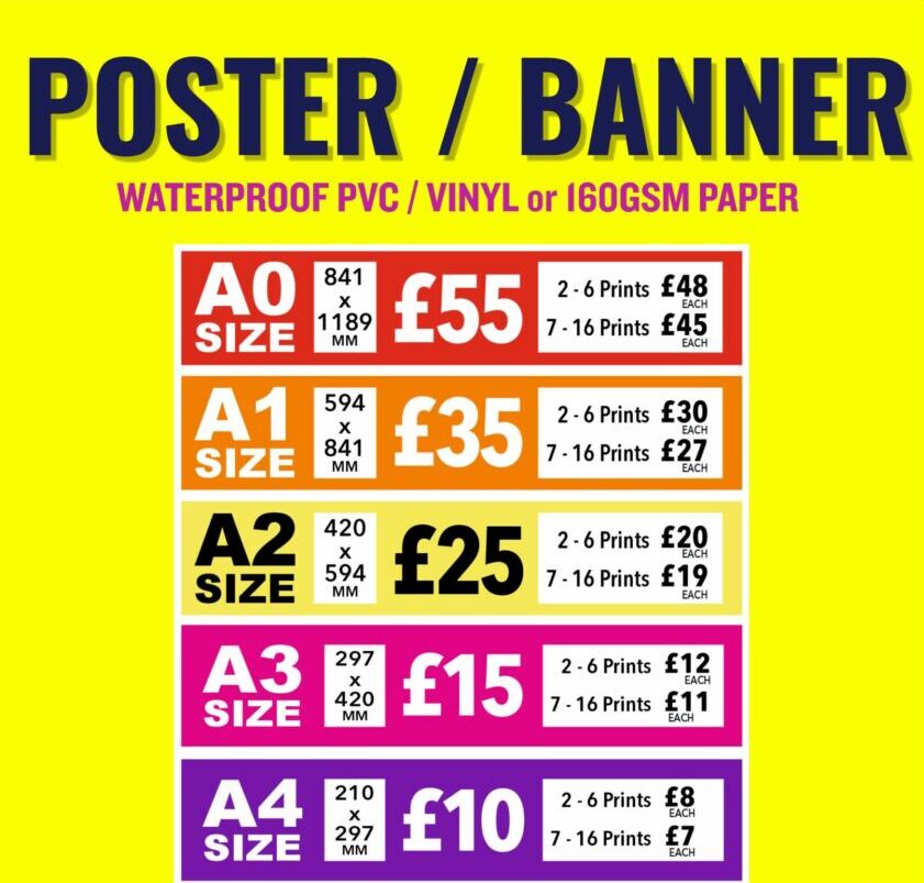 Custom Posters