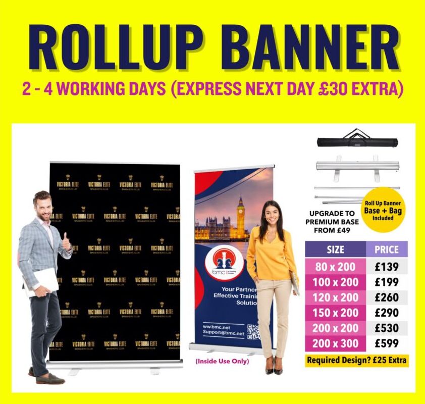 Roller Banners & Backdrop