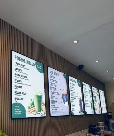 Light Box Menu