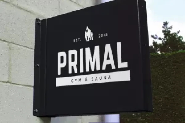 projecting sign